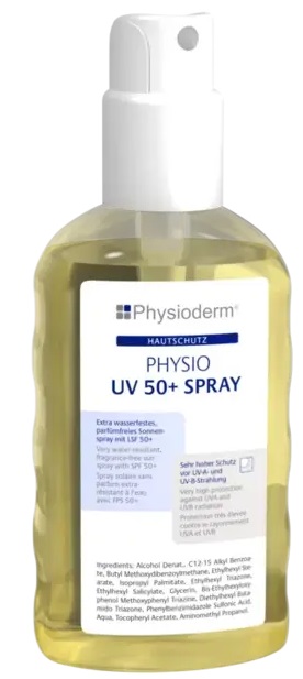 PHYSIODERM® PHYSIO UV 50+ Spray Sonnen-/Hautschutz 200 ml  