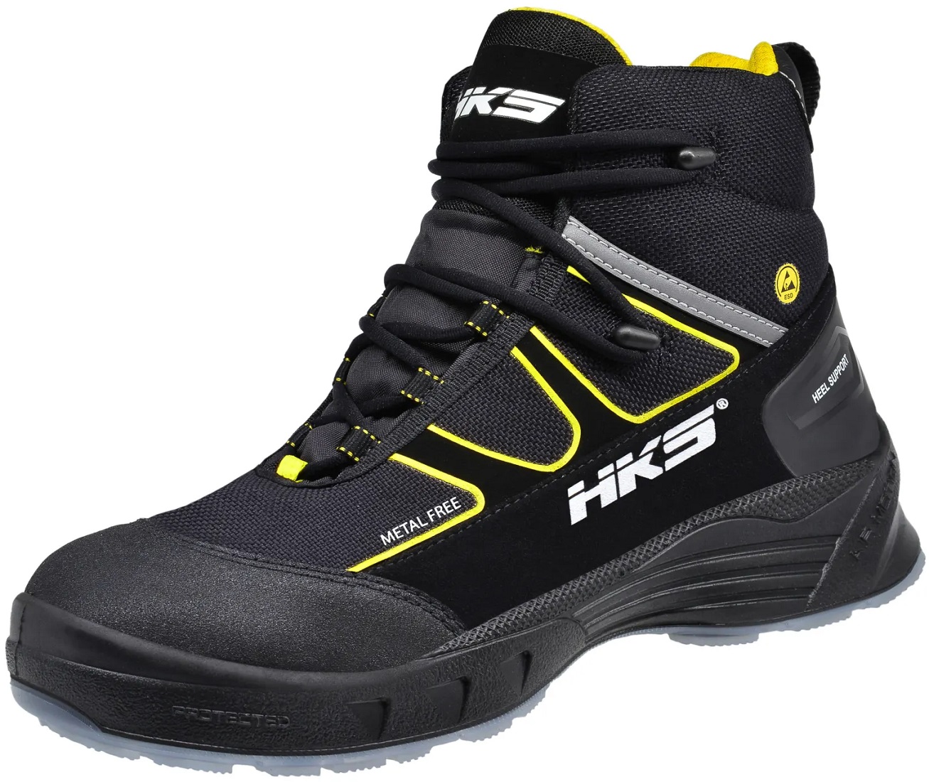 HKS® K5 AM ESD Sicherheitshalbstiefel S3 SRC metallfrei  206048