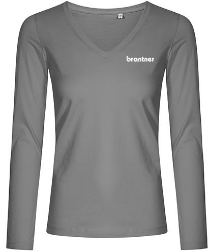 Promodoro Women´s V-Neck T-Shirt LA XO1560 BRANTNER 